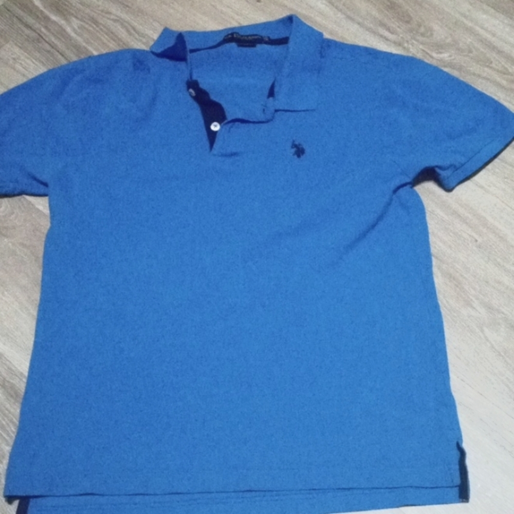 Blue U.S. Polo Association shirt